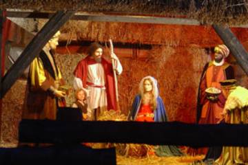 Les santons de la crche