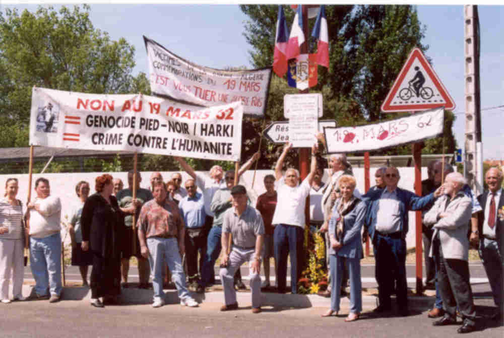 Photo prise par M. Marcel Simonet aprs la fuite du troupeau